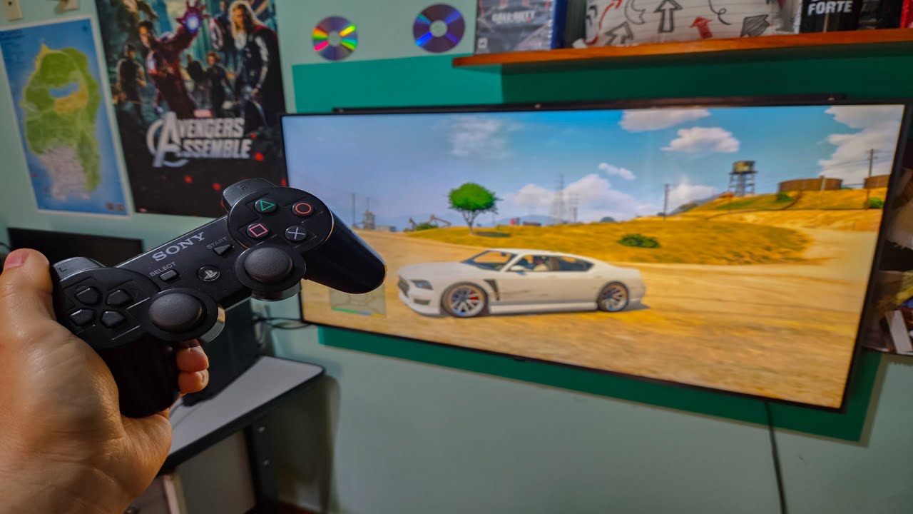 PS3 em 2025 e em uma TV 4K é Coisa De outro PLANETA !!!!