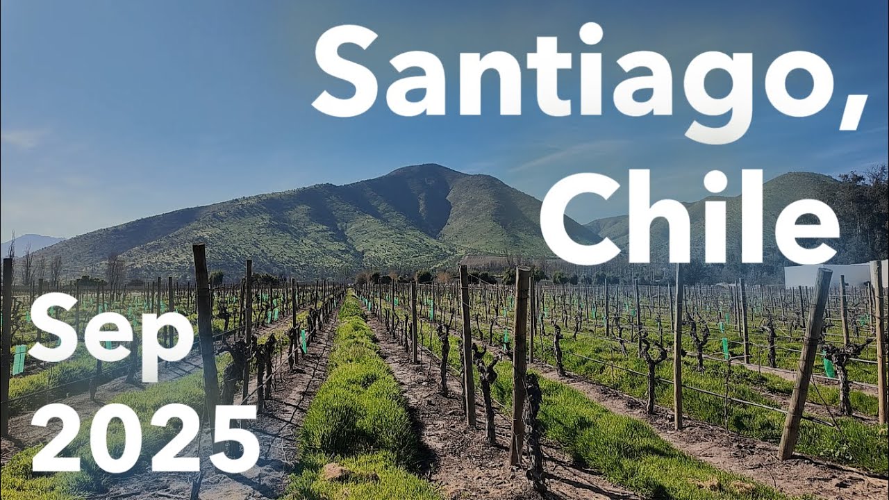 Santiago / Santa Cruz / Chile / Travel Vlog 2025