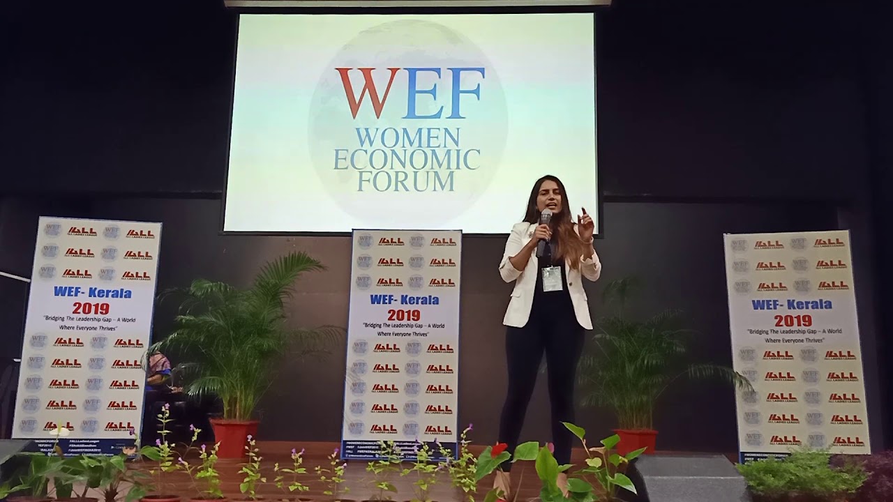 Anshula Verma @ Women Economic  Forum