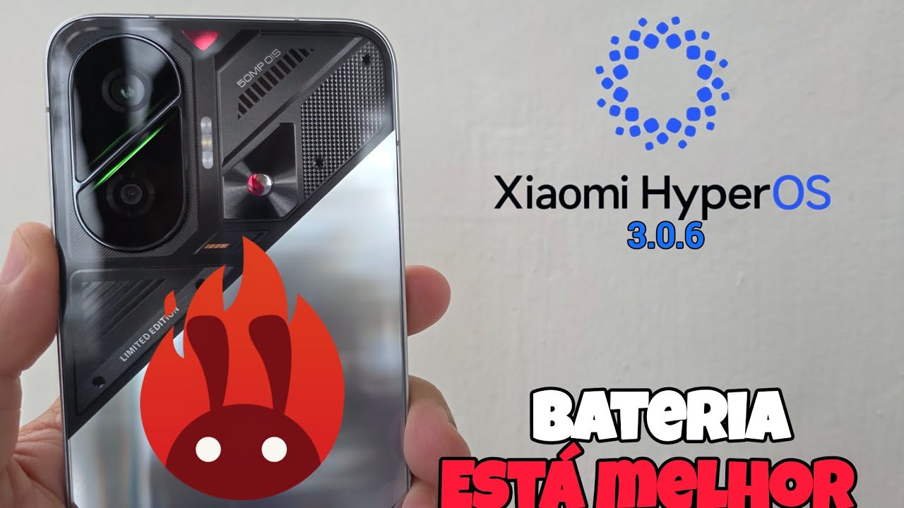 BATERIA FICOU BEM MELHOR? POCO F7 NOVA ATUALIZAÇÃO  HYPEROS 3.0.6 TESTE NO ANTUTU V11 INCRÍVEL 
