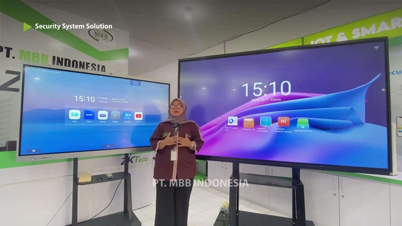 PAPAN TULIS ADA YANG SEGEDE INI ? Interactive Smartboard 98 inch