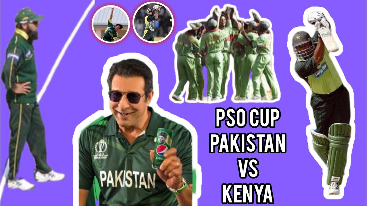 PSO CUP PAKISTAN VS KENYA ODI MATCH