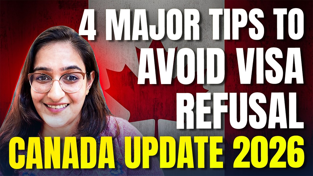 CANADA STUDY VISA: 4 TIPS TO AVOID Canada VISA REFUSAL IN 2026 | Study in Canada | Canada Visa Tips