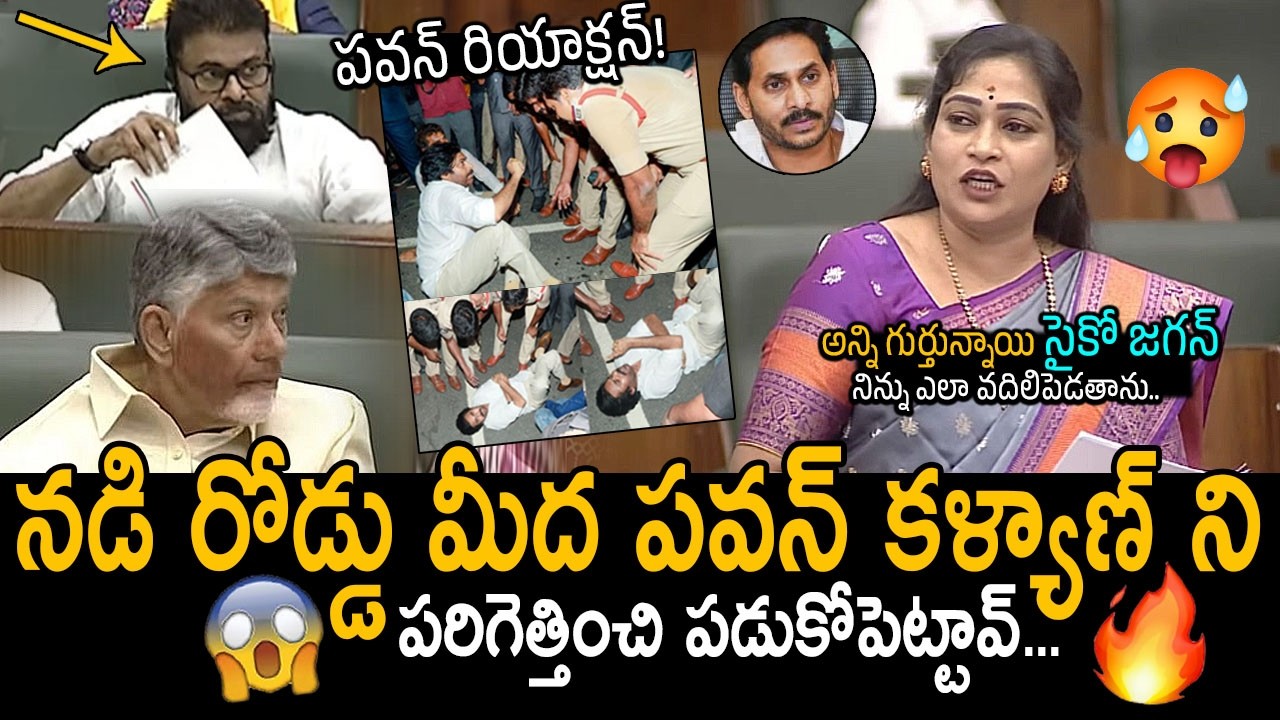 నిన్ను వదలను జగన్🔥: Vangalapudi Anitha Highlight Speech In Assembly | YS Jagan | Pawan Kalyan | FC
