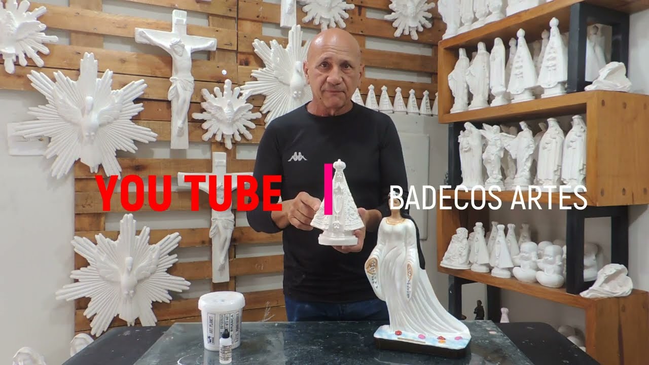 MOLDE DE BORRACHA DE SILICONE  (NOSSA SENHORA APARECIDA)