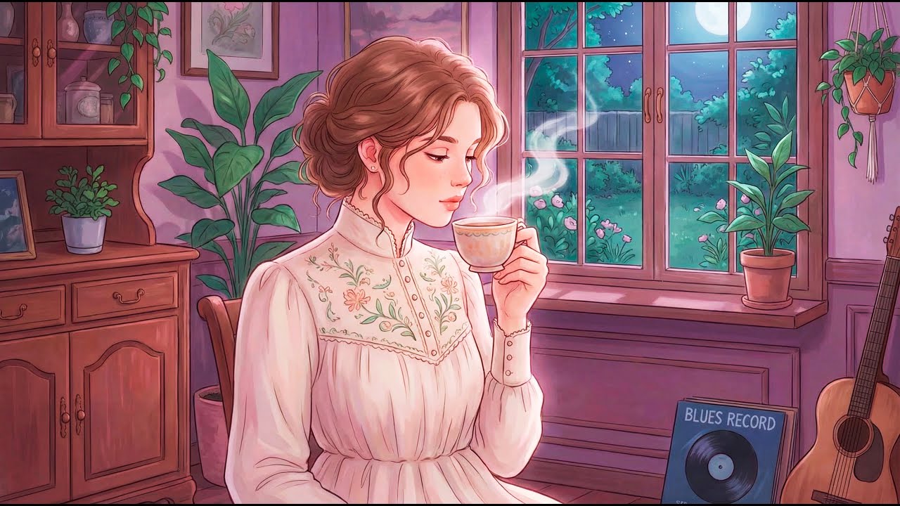 Make yourself at home 🏡| Lo-fi blues for relax, study, work 🍵