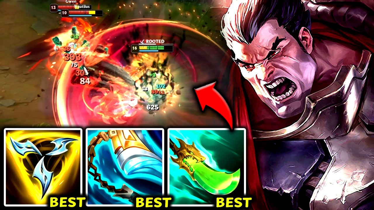 DARIUS TOP IS TOO STRONG.. 1V5 TOPLANE WITH EASE! (BEST BUILD) - 2026 Darius TOP Gameplay Guide
