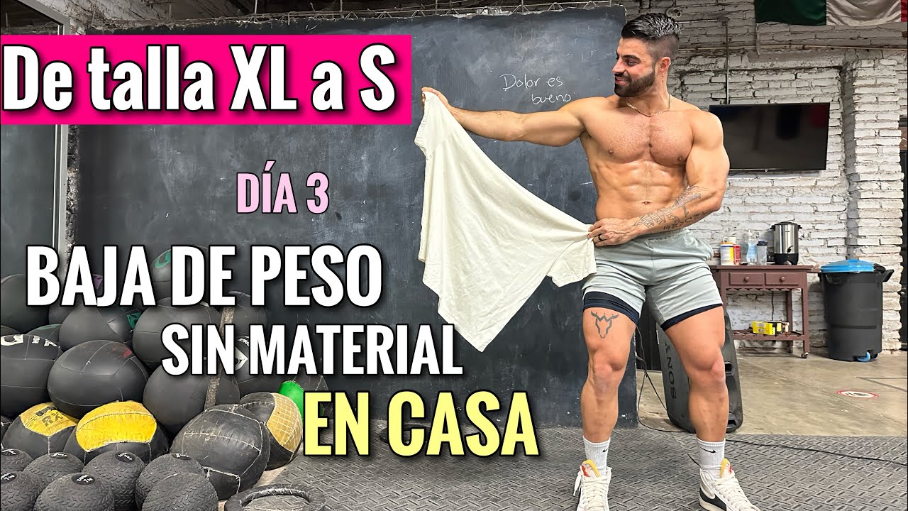 Ejercicios para Bajar Tallas de XL a S (20 Minutos) Baja La Panza Y Suda Conmigo