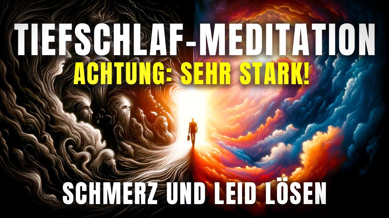 Meditation Für Tiefen Schlaf | Schmerz & Leid lösen [Hypnose]