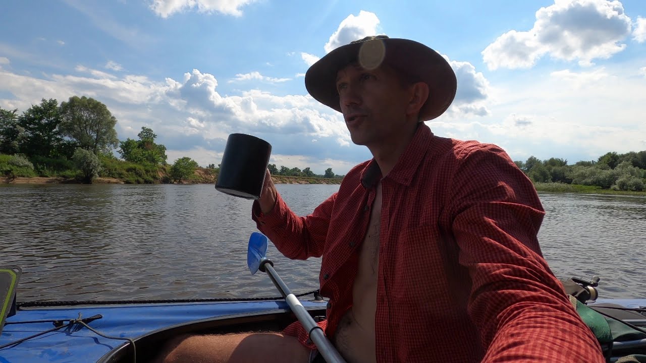 Сплав по Клязьме 2 0 день 4. Птицы на реке, брошенная лодка и клубничный джем.