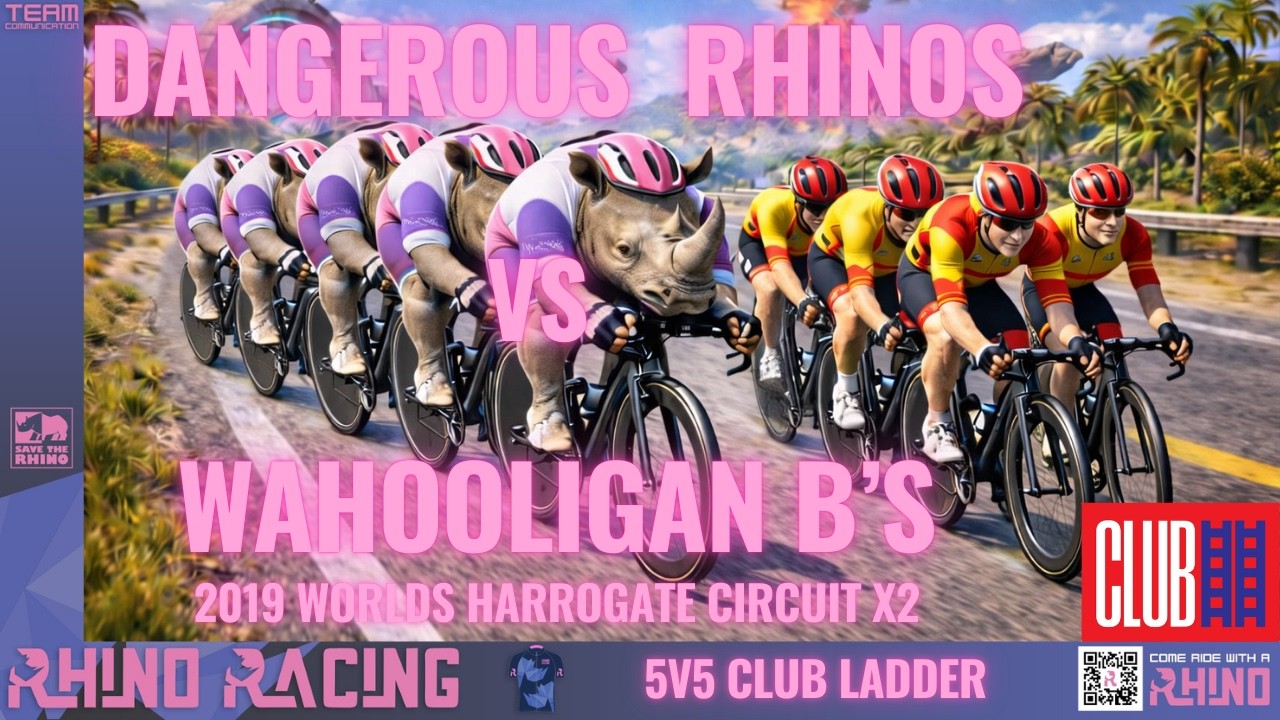 Dangerous Rhinos vs Wahooligan B's 5v5 Club Ladder | 2019 Worlds Harrogate Circuit x2 | 20/02/2026