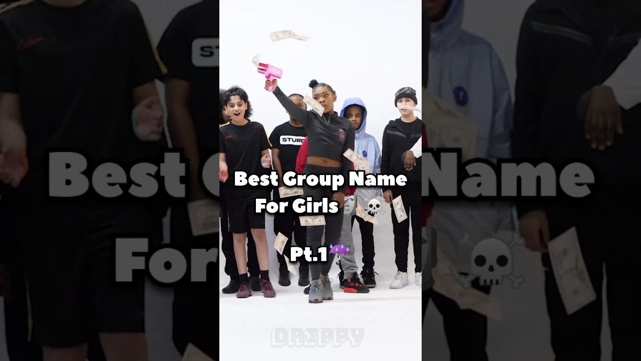 Best Group Names For Girls ☔||Part 1|| #shortsvideos #youtubeshorts #dripdrip