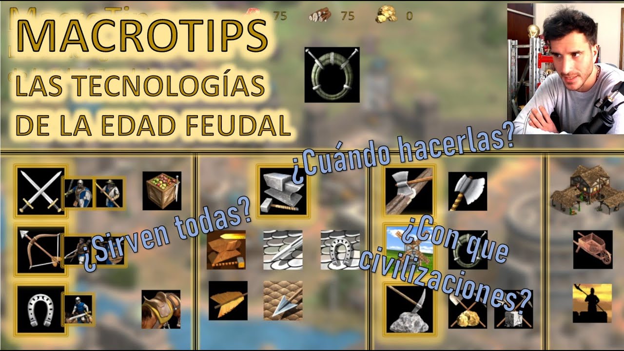 ✅ MacroTips. Las tecnologías de la Edad Feudal