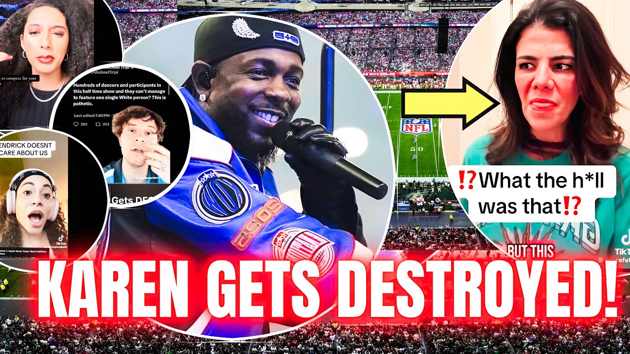 MUST WATCH: Karen Gets DESTROYED By Kendrick Fans|Internet TIRED Of Super Bowl Disrespect