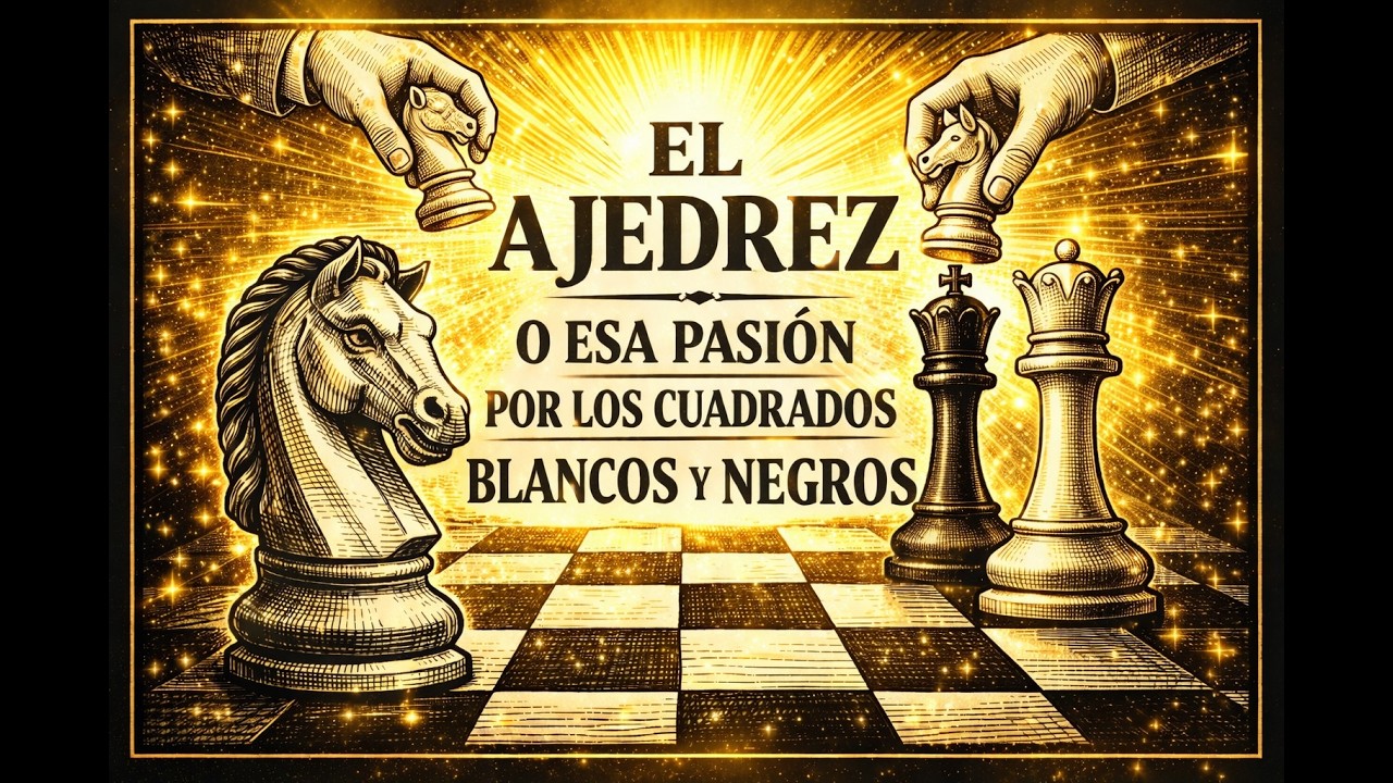 Conferencia ; “EL AJEDREZ O ESA PASIÓN POR LOS CUADRADOS BLANCOS Y NEGROS”
