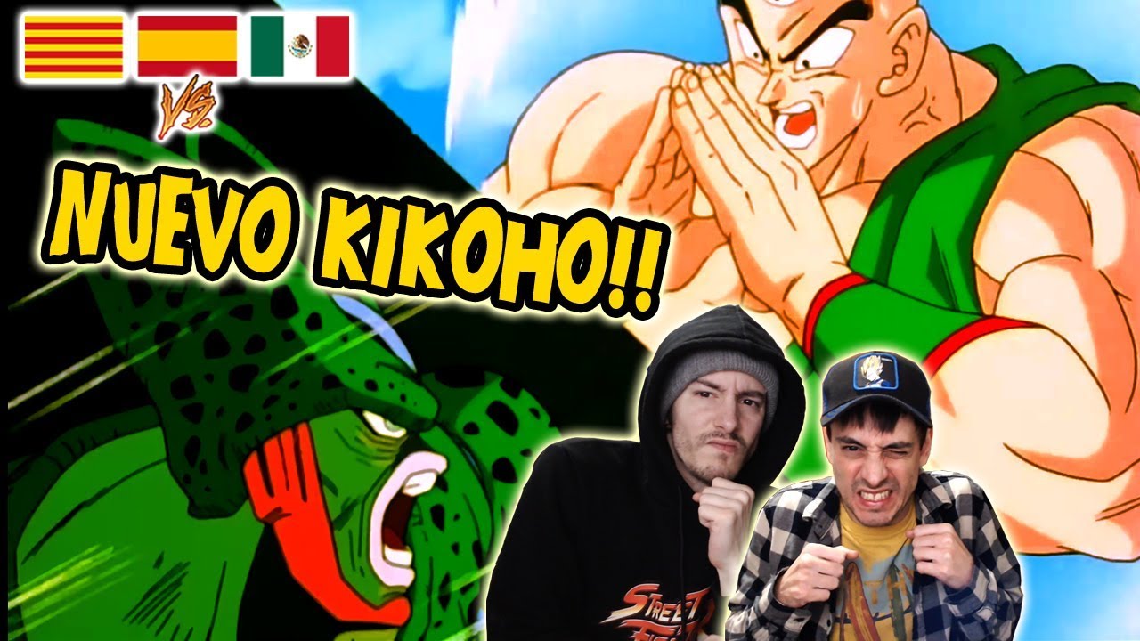 💥KIKOHO de TEN SHIN HAN vs CELL💥 Españoles REACCIONAN a Dragon Ball DOBLAJE LATINO
