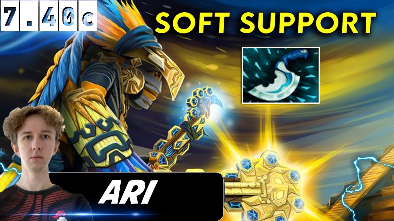 Ari Shadow Shaman Soft Support - Dota 2 Patch 7.40c Pro Player Full Gameplay
