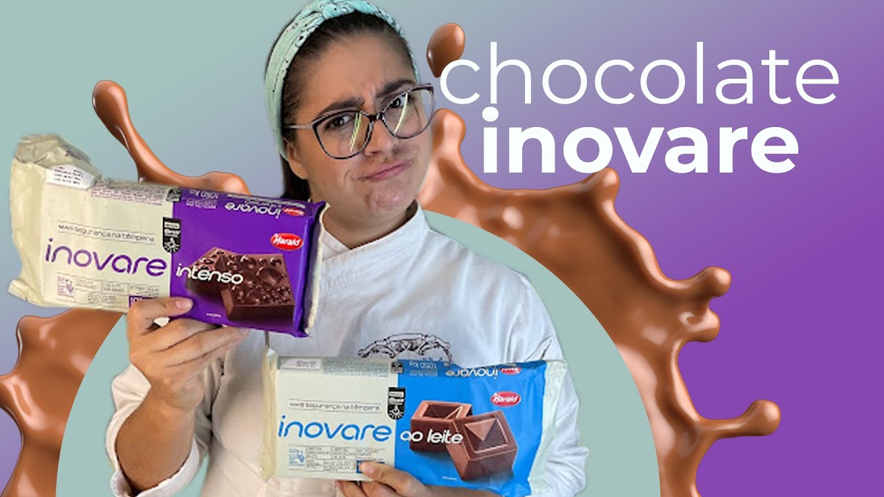 Saiba tudo sobre a nova linha de chocolate Inovare da Harald. Chocolate ou Cobertura?