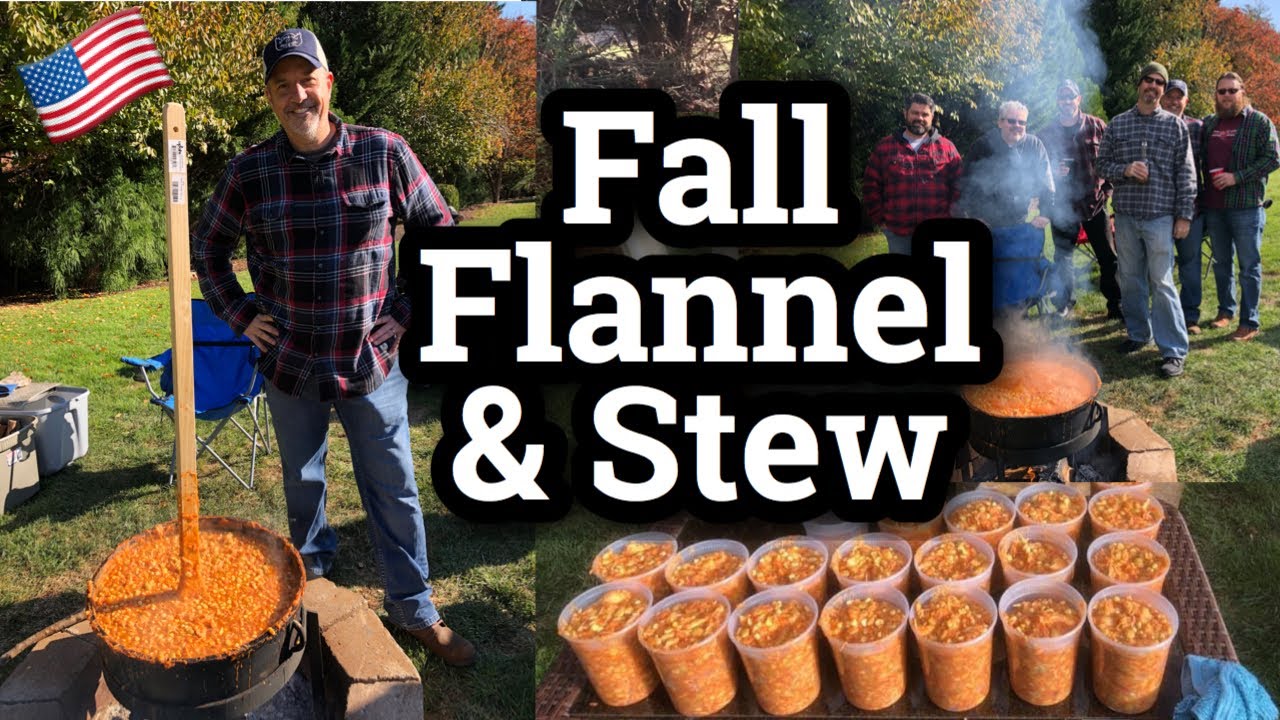 Our First Brunswick Stew | CAST IRON COOKING OVER THE FIRE PIT | Fall 2019 | LIVING GRATEFULLY