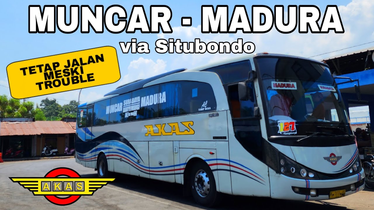 BUS BANYUWANGI TEMBUS SURABAYA TANPA OPER JIKA TIDAK TROUBLE‼️ || AKAS IV #mlakumlayu