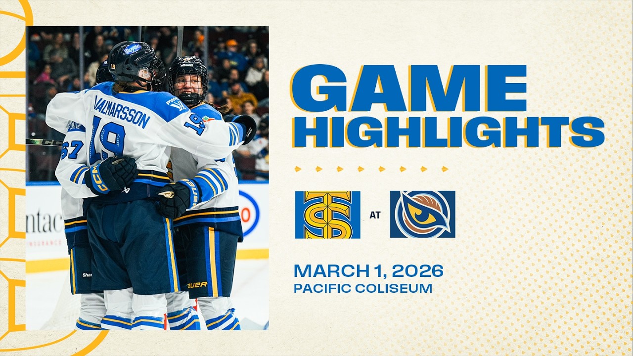 HIGHLIGHTS | Toronto Sceptres at Vancouver Goldeneyes | March 1, 2026