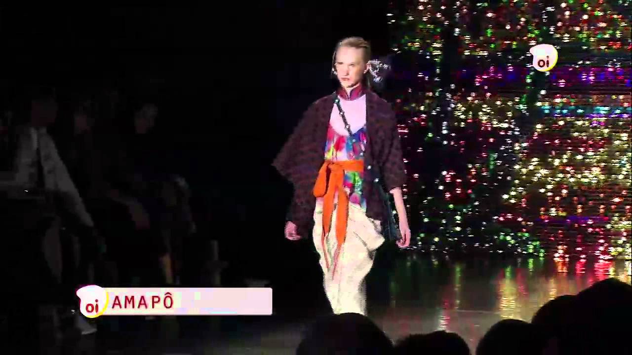 Oi Moda // Desfile Amap&ocirc; - S&atilde;o Paulo Fashion Week Ver&atilde;o 2012