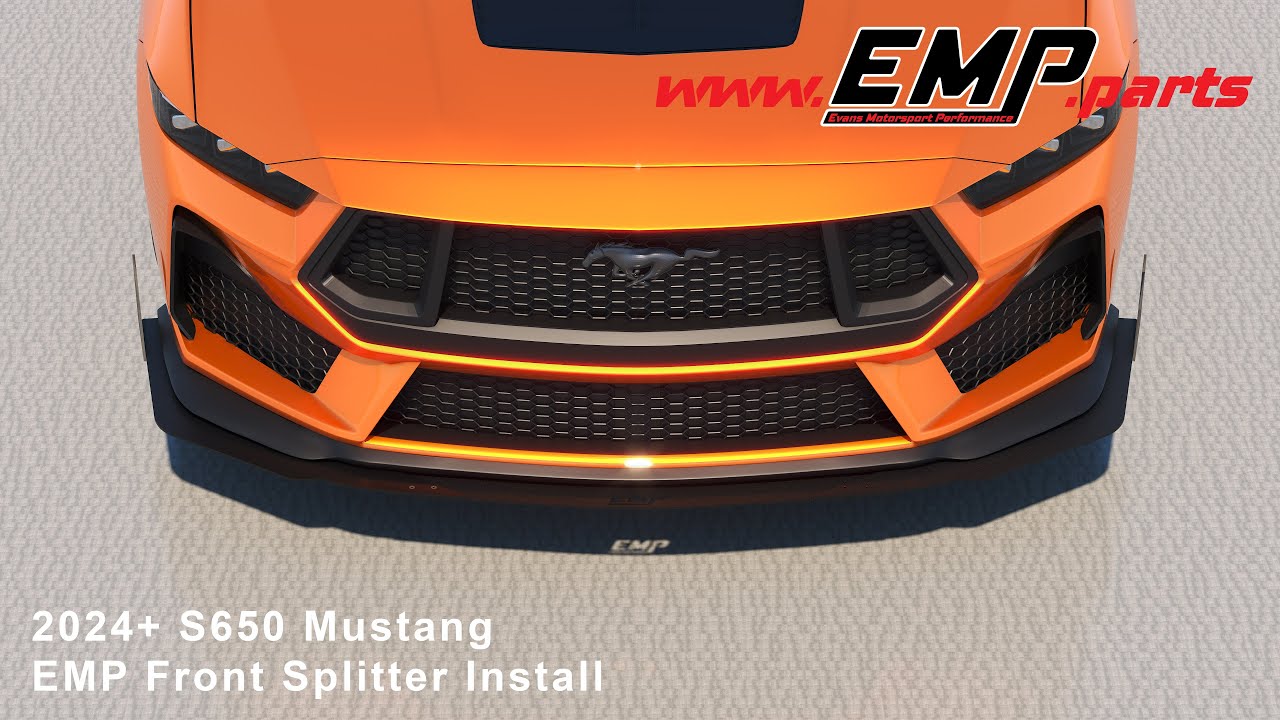 2024+ S650 Mustang EMP Front Splitter Install