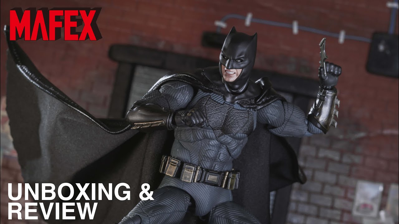 Medicom Toys Mafex Batman(Zack Snyder's Justice League) Unboxing & Review
