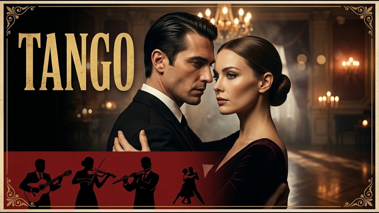 Cold Eyes, Burning Rage Within | Classical Argentine Tango (Instrumental)