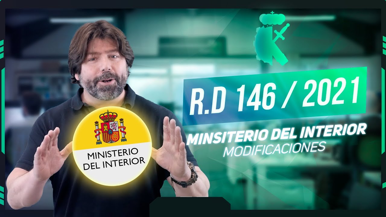 Cambios en el Ministerio del Interior 2021. Real Decreto 146/2021