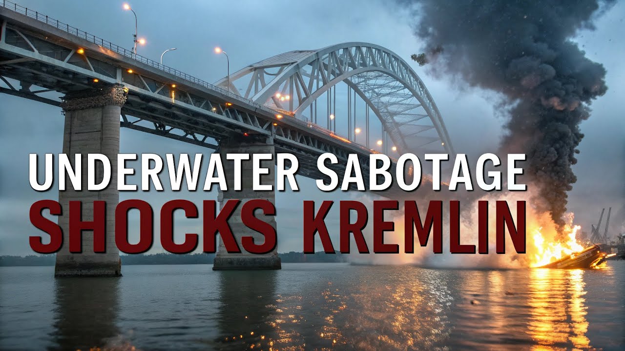 Взрыв на Крымском мосту: Украина нанесла удар под водой.