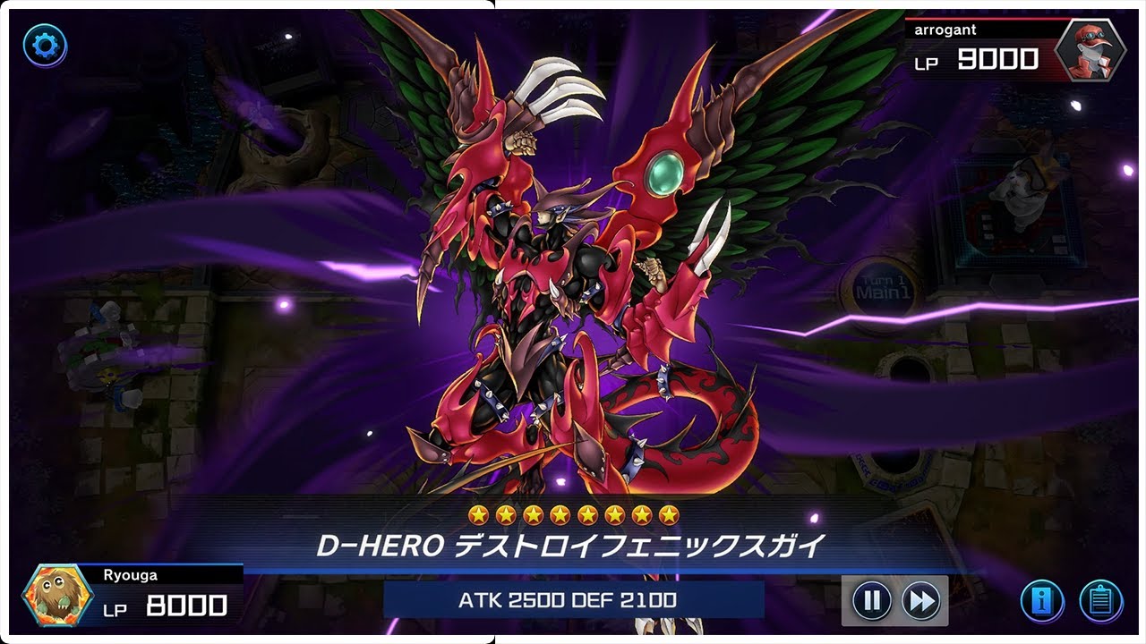 MASTER DUEL - Destiny HERO - Destroyer Phoenix Enforcer DECK