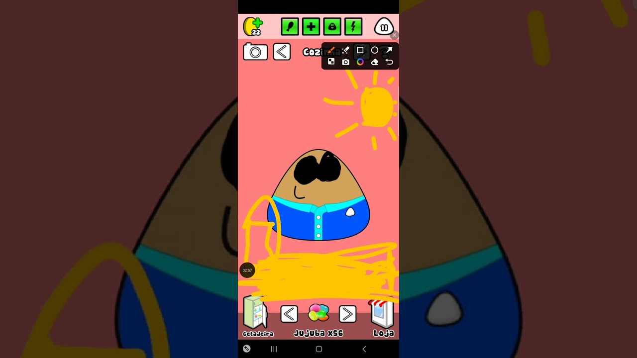 O pou e lucas fez birra na praia episódio 4