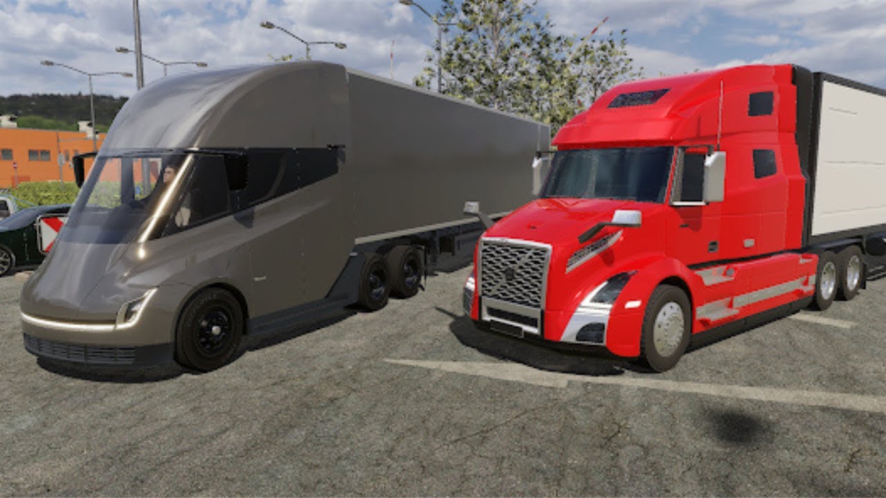 Albuquerque - Los Angeles. Truck USA Simulator. Android gameplay. Open world truck driving.