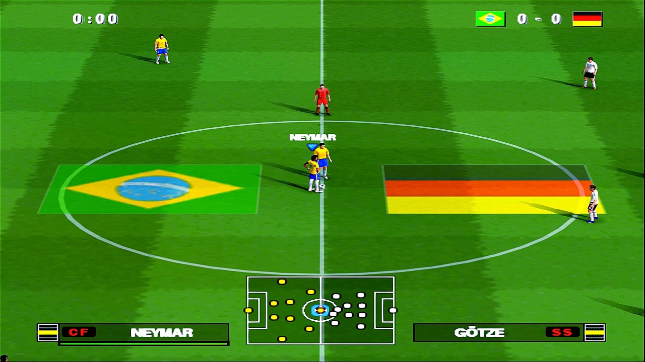 PES 2013 - Brazil vs Germany | PS2