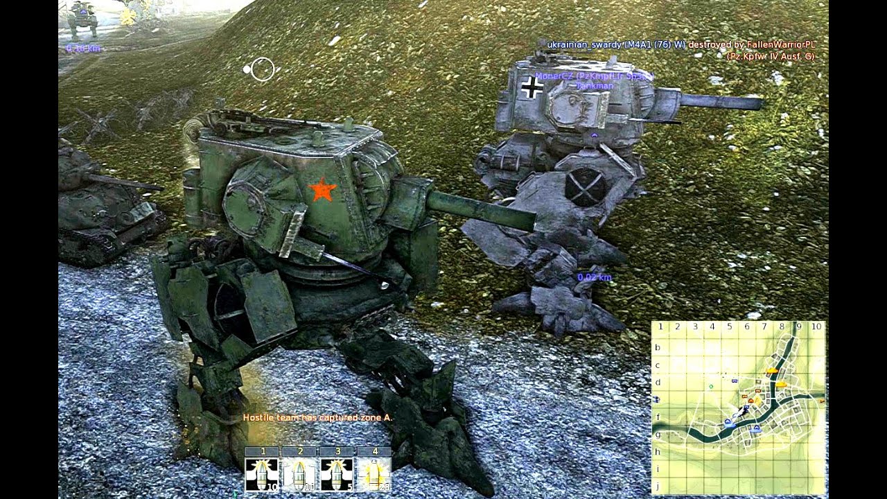 War Thunder - April 1st special event - ST-1 walker