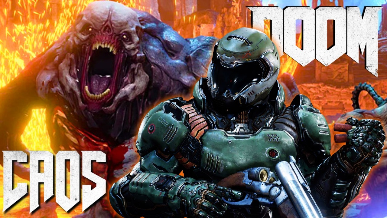 CAOS ABSOLUTO EN DOOM 2016 💀 | primera parte