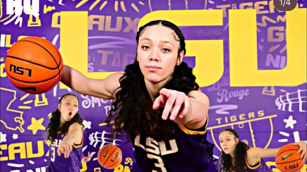 Flex Abilities w Bella Hines Scoring machine LSU Tiger Jordan Brand ambassador. Bella is the truth! 