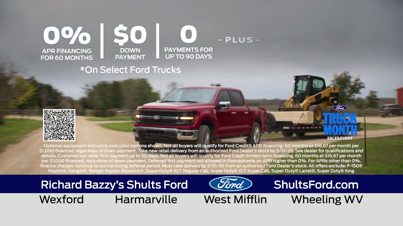Truck Month Is On at Shults Ford | Limited-Time Ford Truck Offers