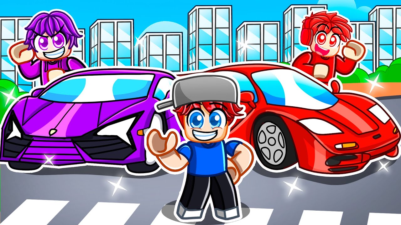 Spending $984,231 For Famous YouTubers Cars In Driving Empire...