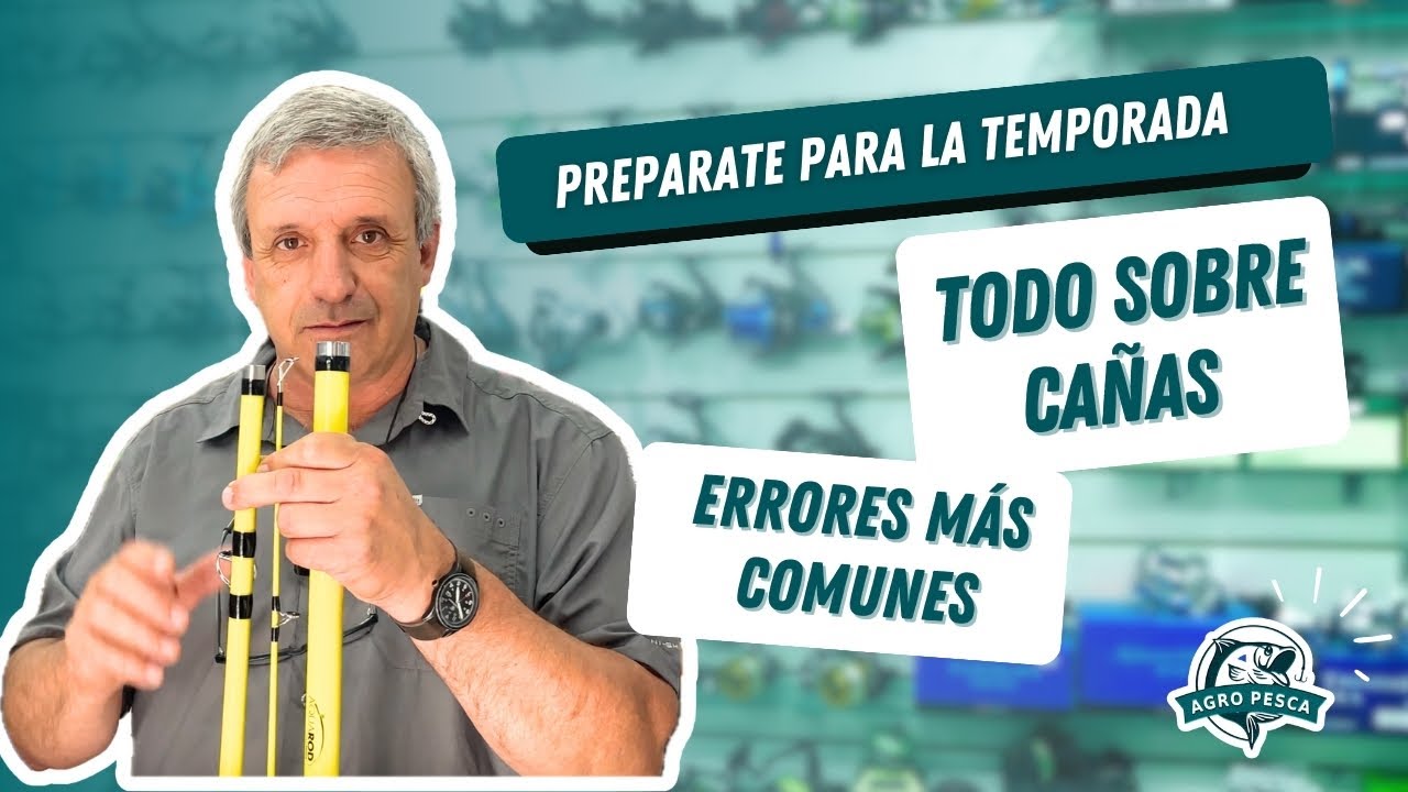 Cómo te preparás para la temporada?  - Cañas para pescar - Fibra de vidrio VS fibra de carbono