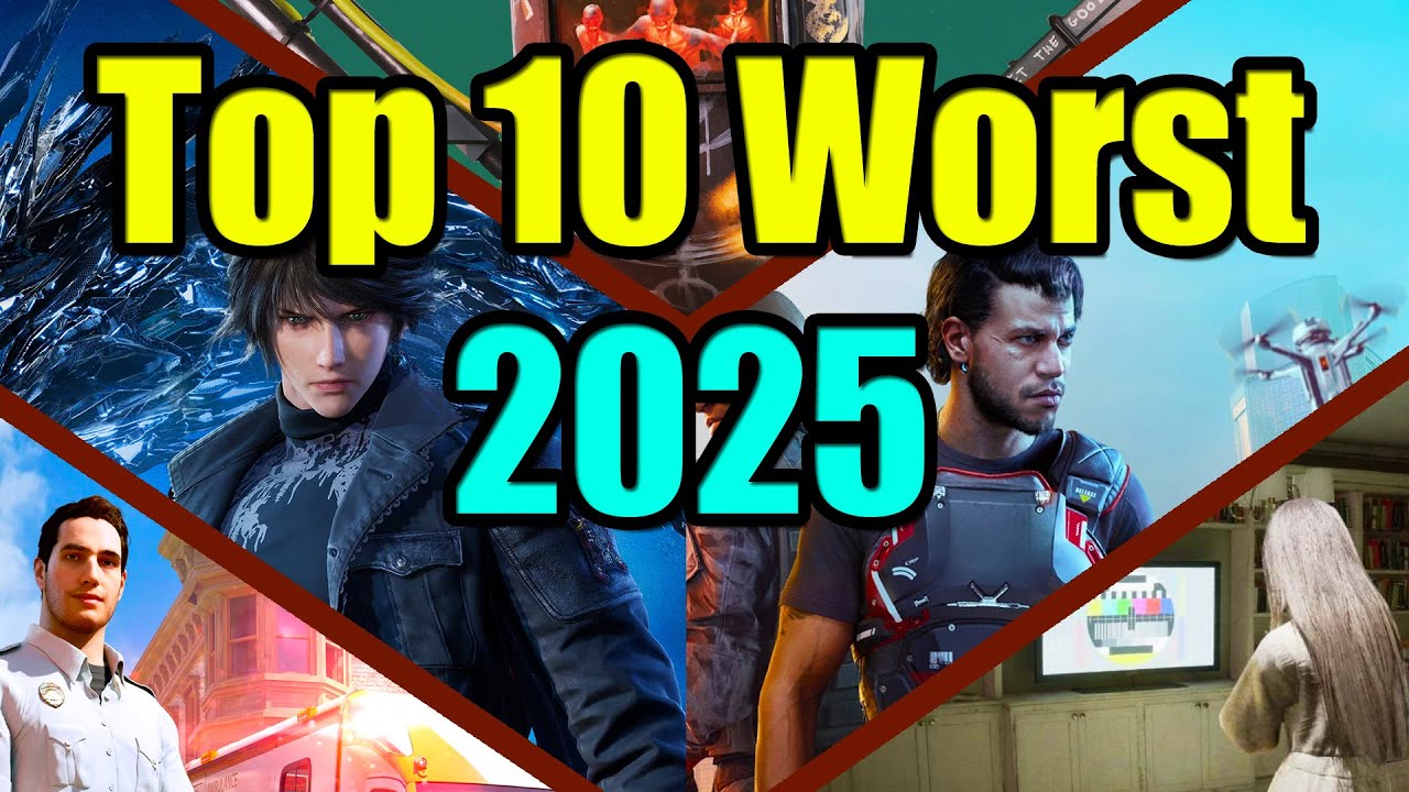 Top 10 Worst Games 2025 [Worst Games of the Year]