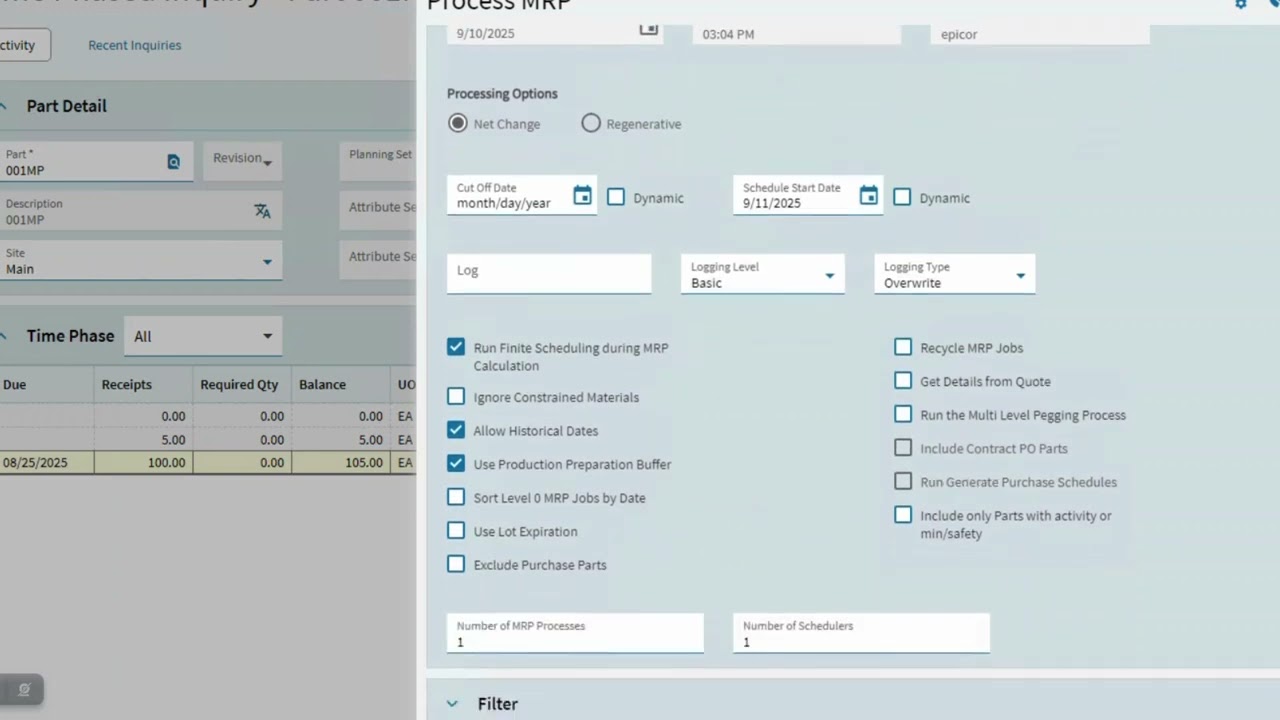New Features on Time Phase | Epicor Kinetic ERP Tips and Tricks