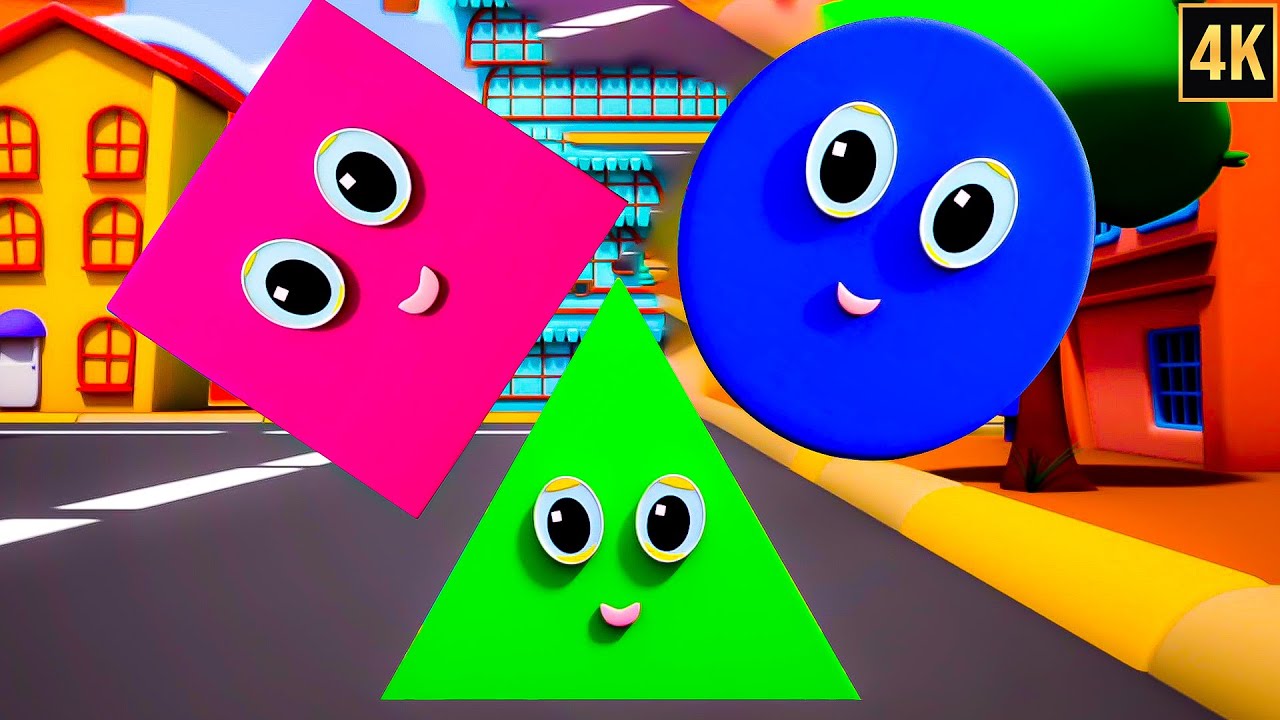 Cinq petites formes, chansons pour enfants et autres comptines pour les tout-petits