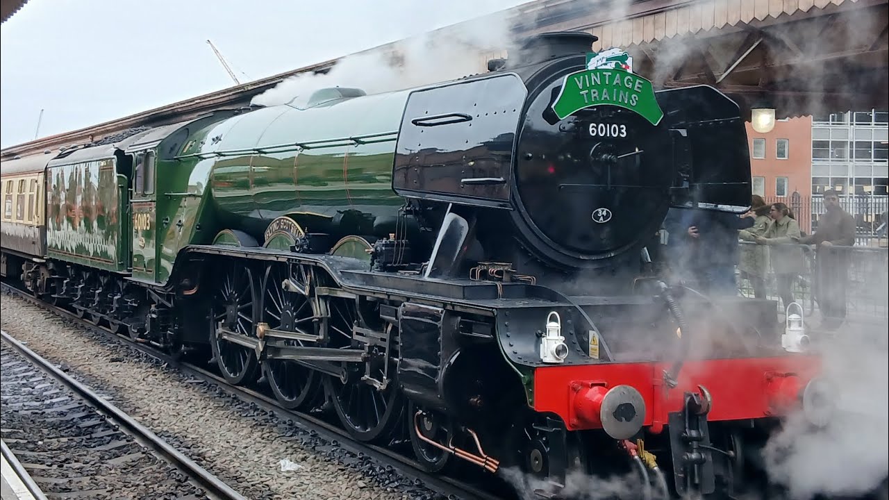Seeing and RIDING the FLYING SCOTSMAN in Birmingham 18/2/26