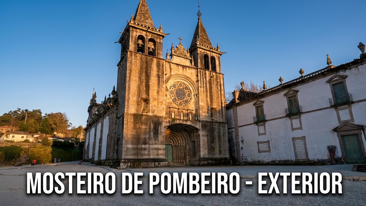 Mosteiro de Santa Maria de Pombeiro. Exterior. Felgueiras. Portugal