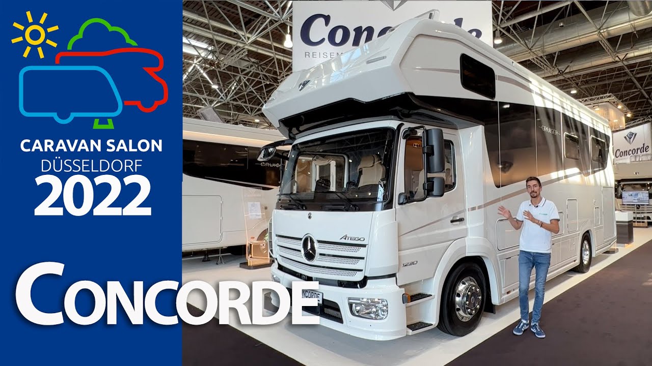 Caravan Salon 2022-Concorde, ampia varietà di gamme e modelli e medesimo alto prestigio costruttivo.