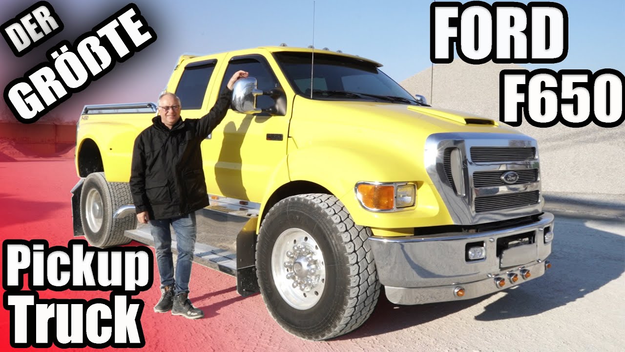 Geigercars - DER GR&Ouml;&szlig;TE US PICKUP TRUCK! Ford F650