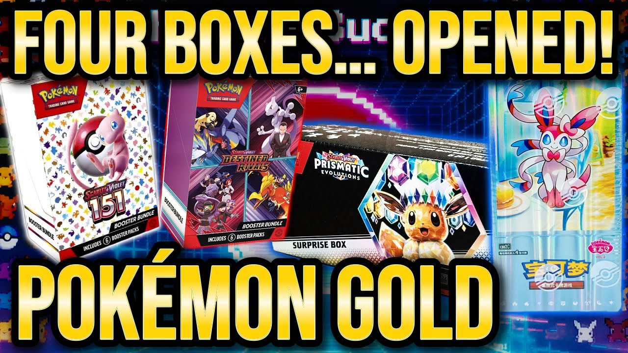 I Opened 4 Pokémon Boxes… The Results Shocked Me!