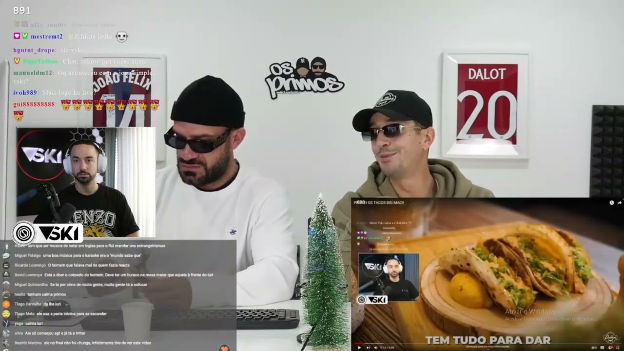 TIAGOVSKI React Live PRIMOS - CHENTRIC 